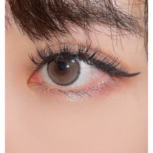 【散光】Lenbling Eye Only 1 Month FloRing Mono Choco 每月抛棄散光彩妝隱形眼鏡